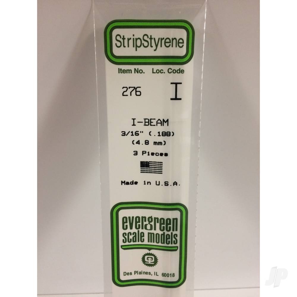 14in (35cm) I-Beam .188in (3/16in) (100 per pack)-2