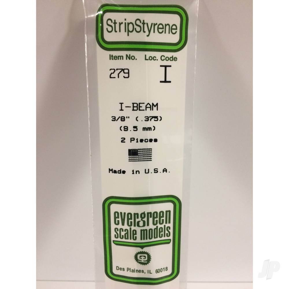 14in (35cm) I-Beam .375in (3/8in) (100 per pack)-2