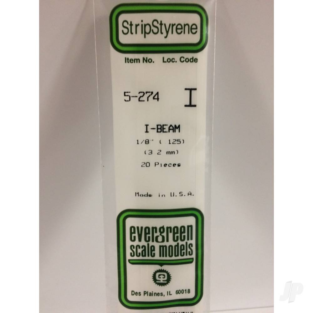 14in (35cm) I-Beam .125in (1/8in) (20 per pack)-2