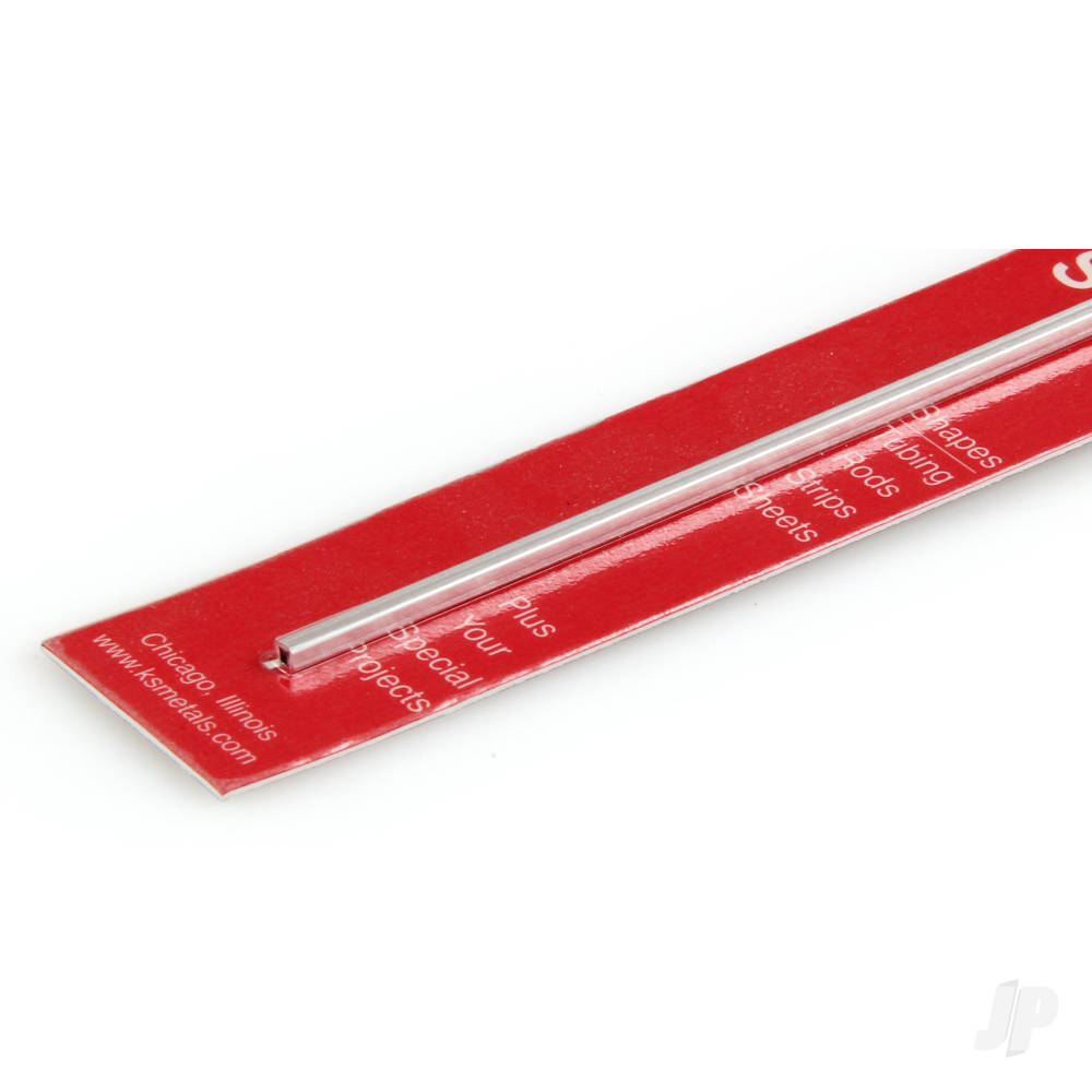 3/32in Aluminium Square Tube .014in Wall (12in long)-2
