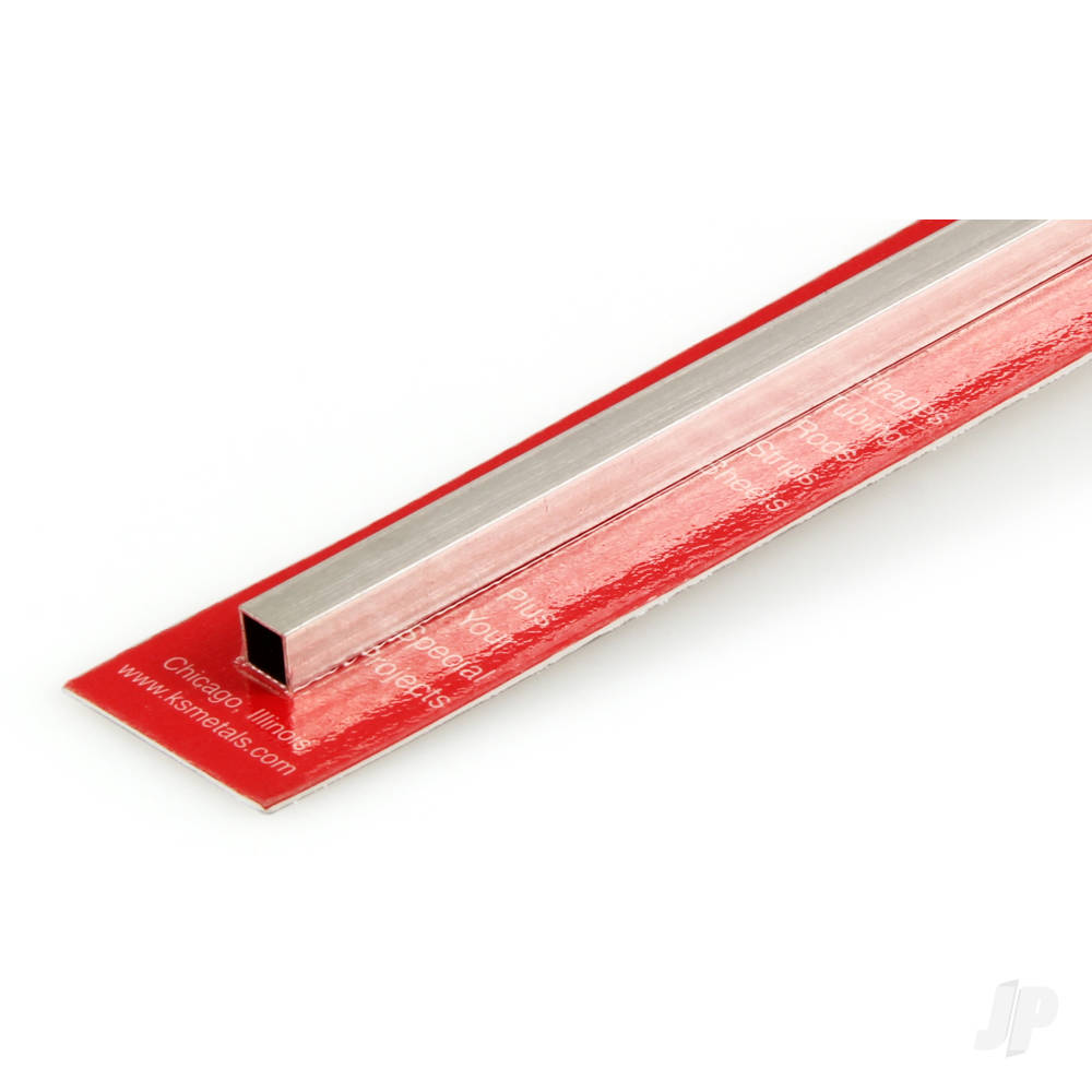 1/4in Aluminium Square Tube .014in Wall (12in long)-2