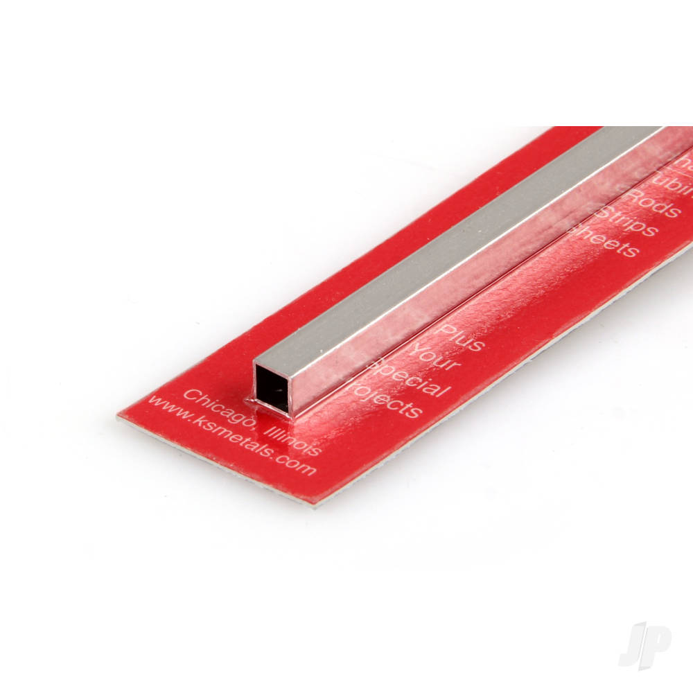 7/32in Aluminium Square Tube .014in Wall (12in long)-2