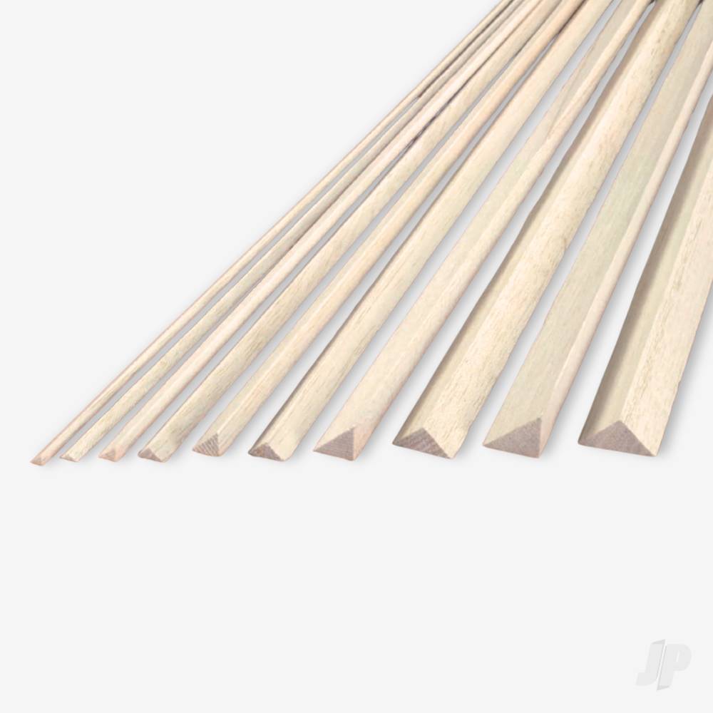 3/8x3/8in Triangle Balsa (36in long)