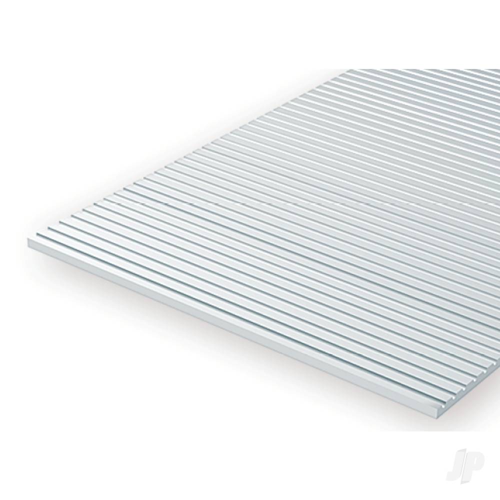 6x12in (15x30cm) O-Scale Car Siding Sheet .020in (0.50mm) Sheet (1 sheet per pack)-3
