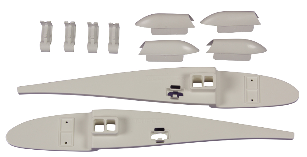 Plastic parts for wings FUNRAY