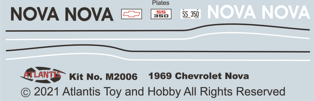 1:32 1969 Chevy Nova SS Route 32-5