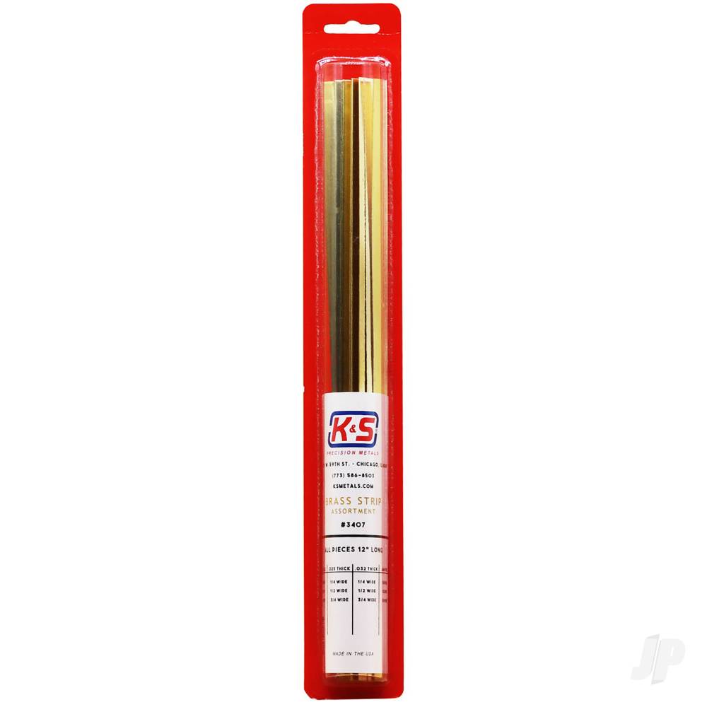 Brass Strip Assortment (12 pcs)-3