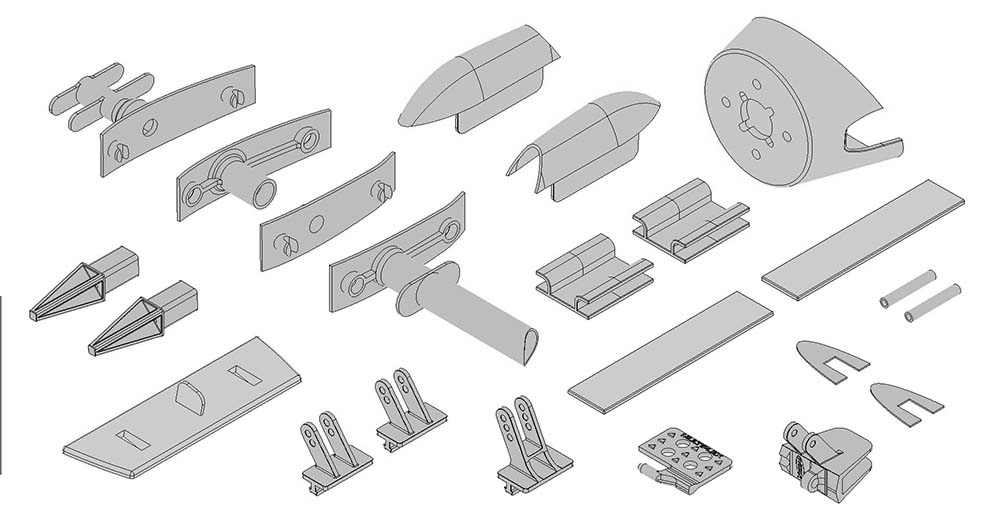 PVC-parts EasyGlider 4
