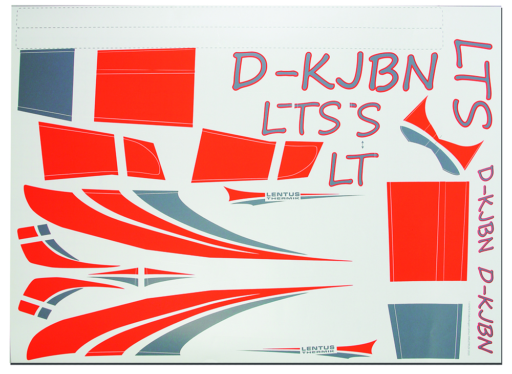 Decal sheet LENTUS