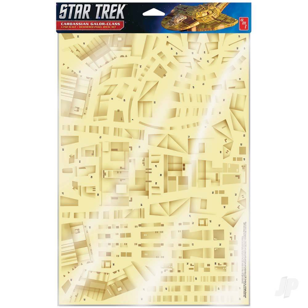 Star Trek: Deep Space Nine: Cardassian Paneling Decals (Upgrades to kit AMT1028)-2