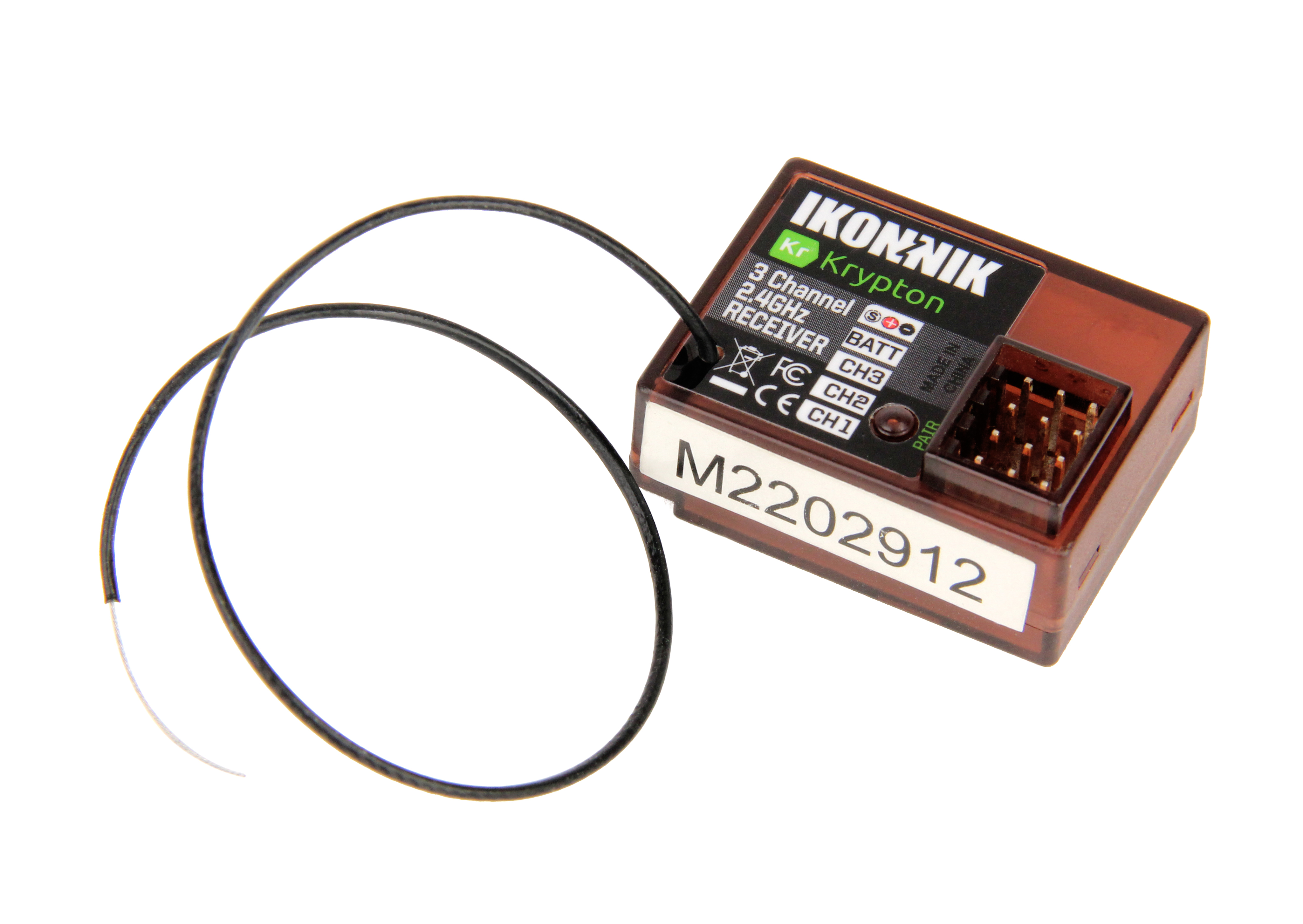 3-Channel 2.4GHz Krypton (Kr) All Weather Receiver