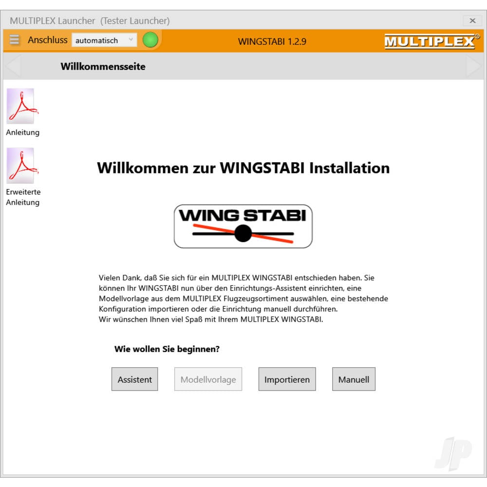 WINGSTABI 12-channel 3-axis Gyro Dual-Rx, 35A battery backer (55016)-3
