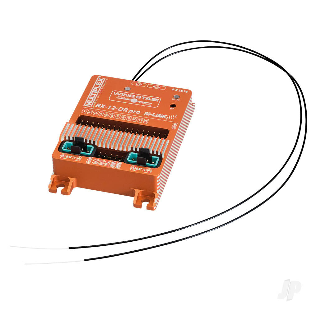 WINGSTABI 12-channel 3-axis Gyro Dual-Rx, 35A battery backer (55016)-18
