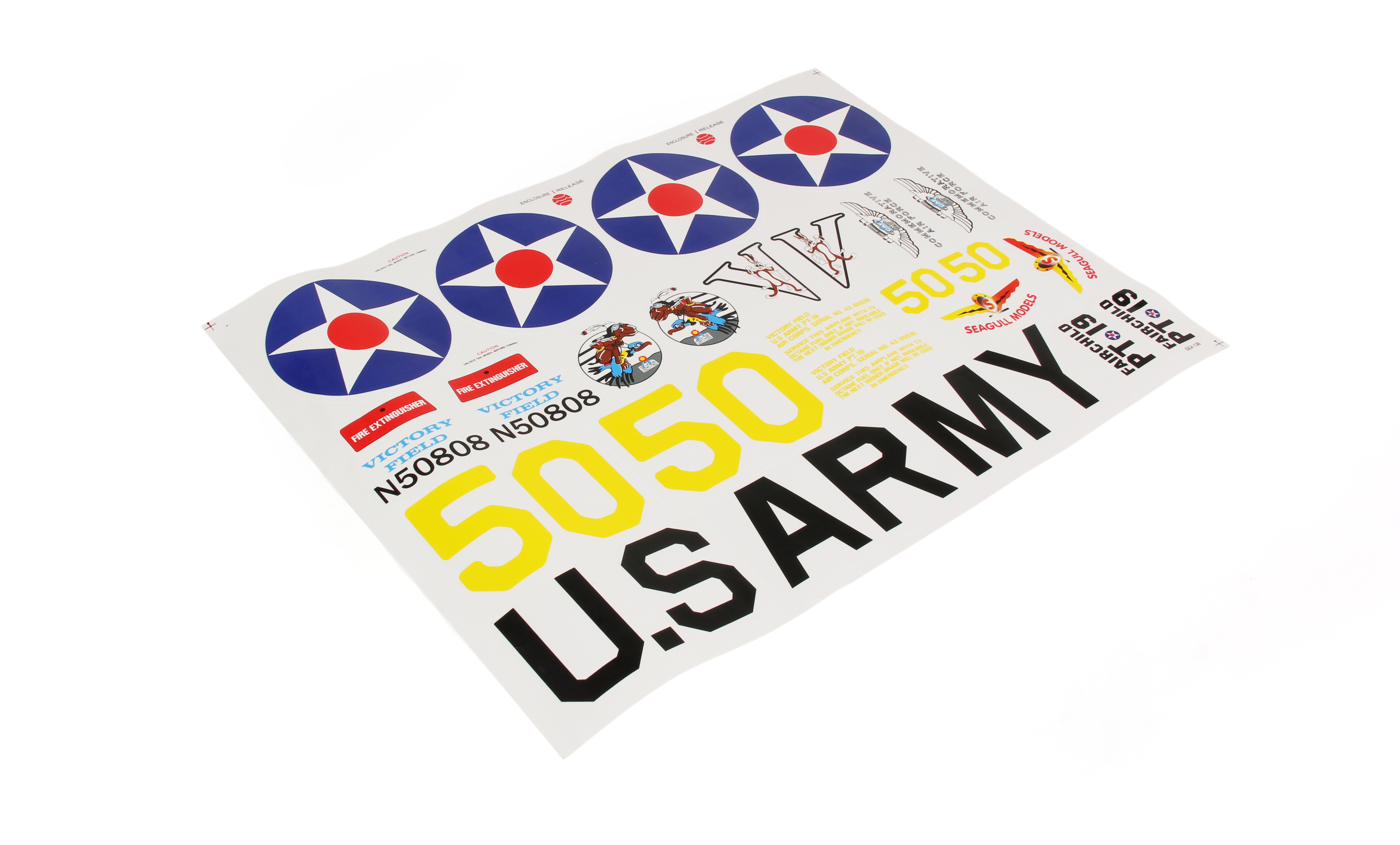 PT-19 Giant Scale Decal Set (for SEA-136)