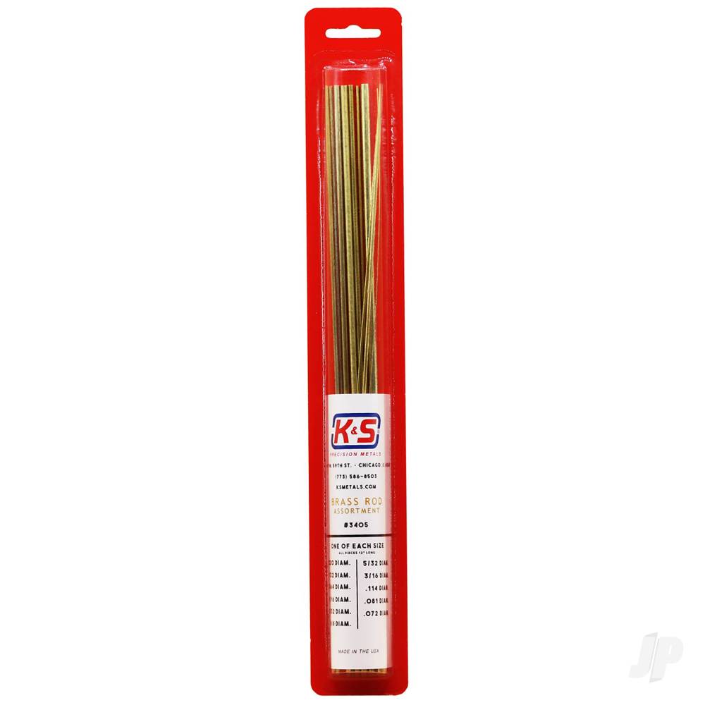 Brass Rod Assortment (11 pcs)-4