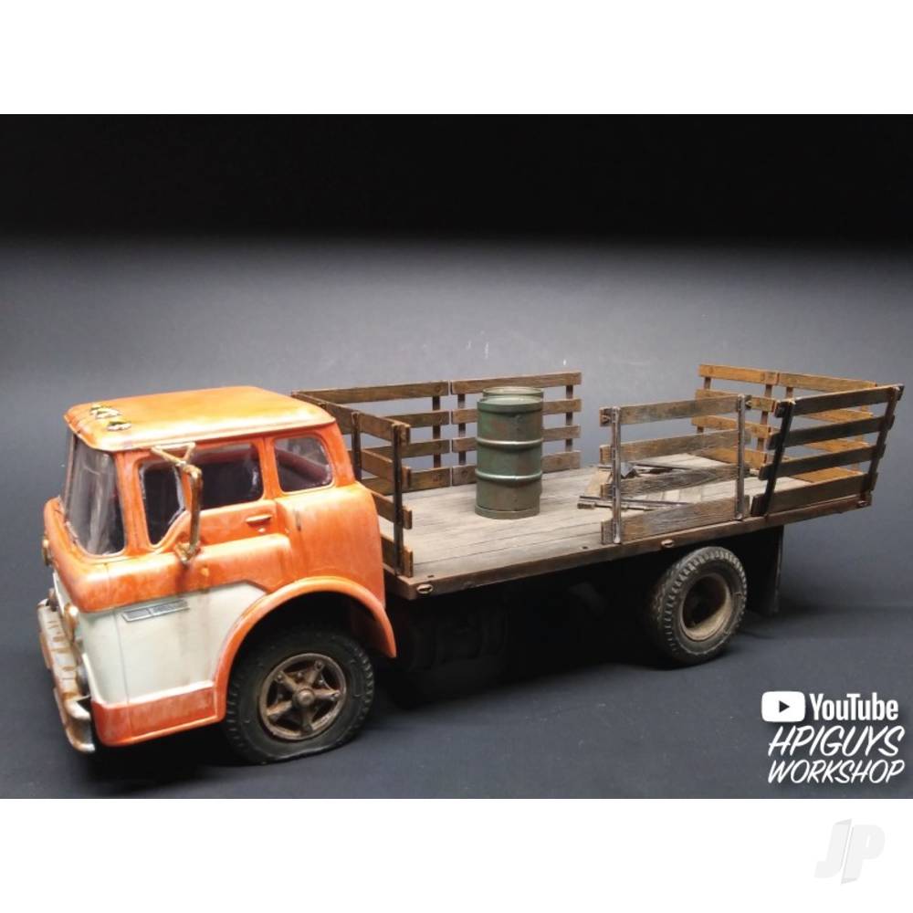 Ford C600 Stake Bed w/Coca-Cola Machines-8