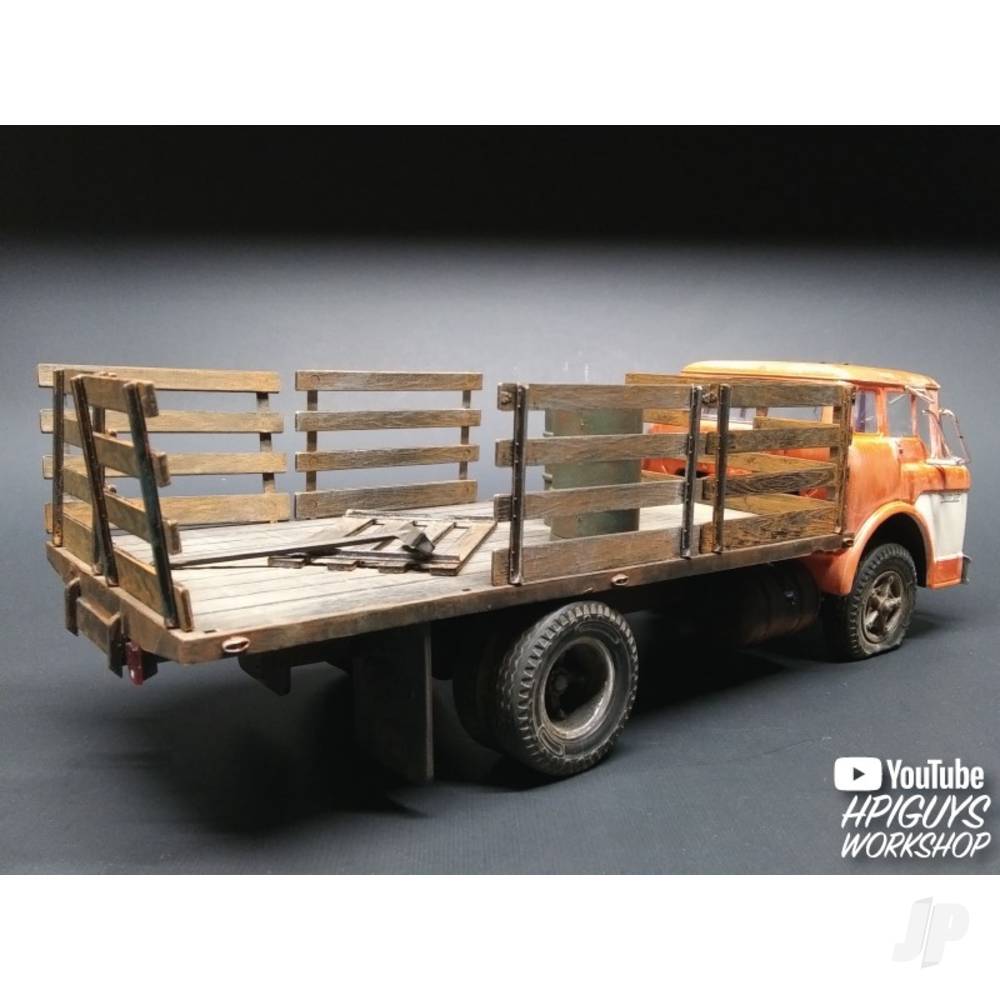 Ford C600 Stake Bed w/Coca-Cola Machines-9