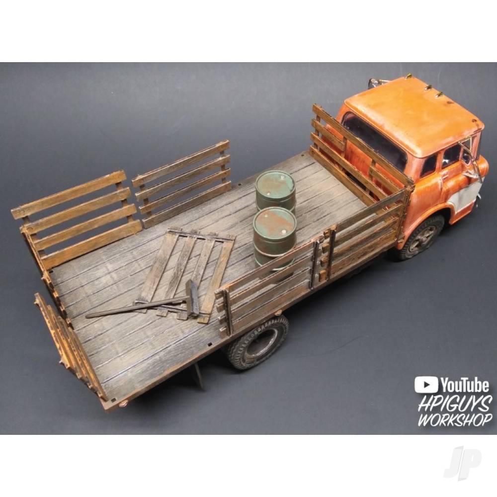 Ford C600 Stake Bed w/Coca-Cola Machines-11
