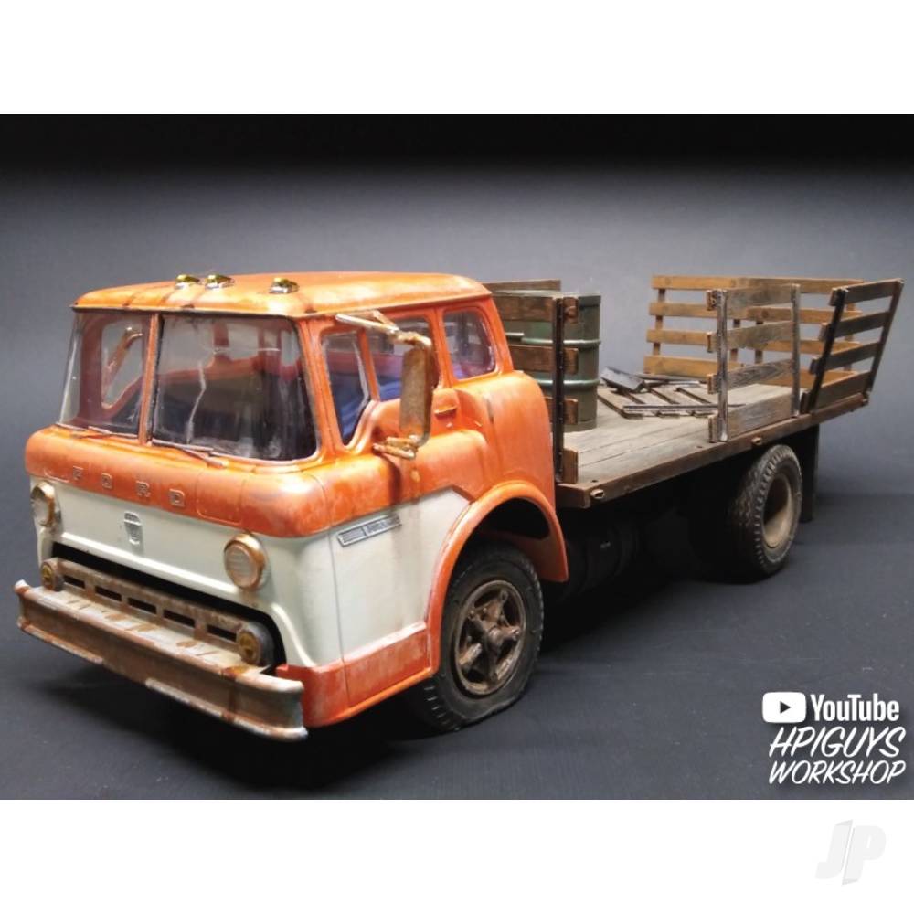 Ford C600 Stake Bed w/Coca-Cola Machines-12