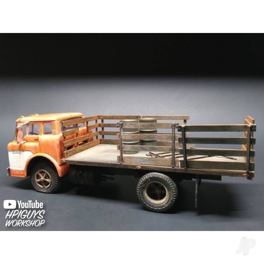 Ford C600 Stake Bed w/Coca-Cola Machines-13