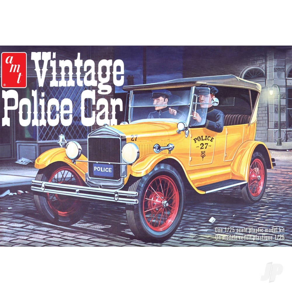 1927 Ford T Vintage Police Car-2