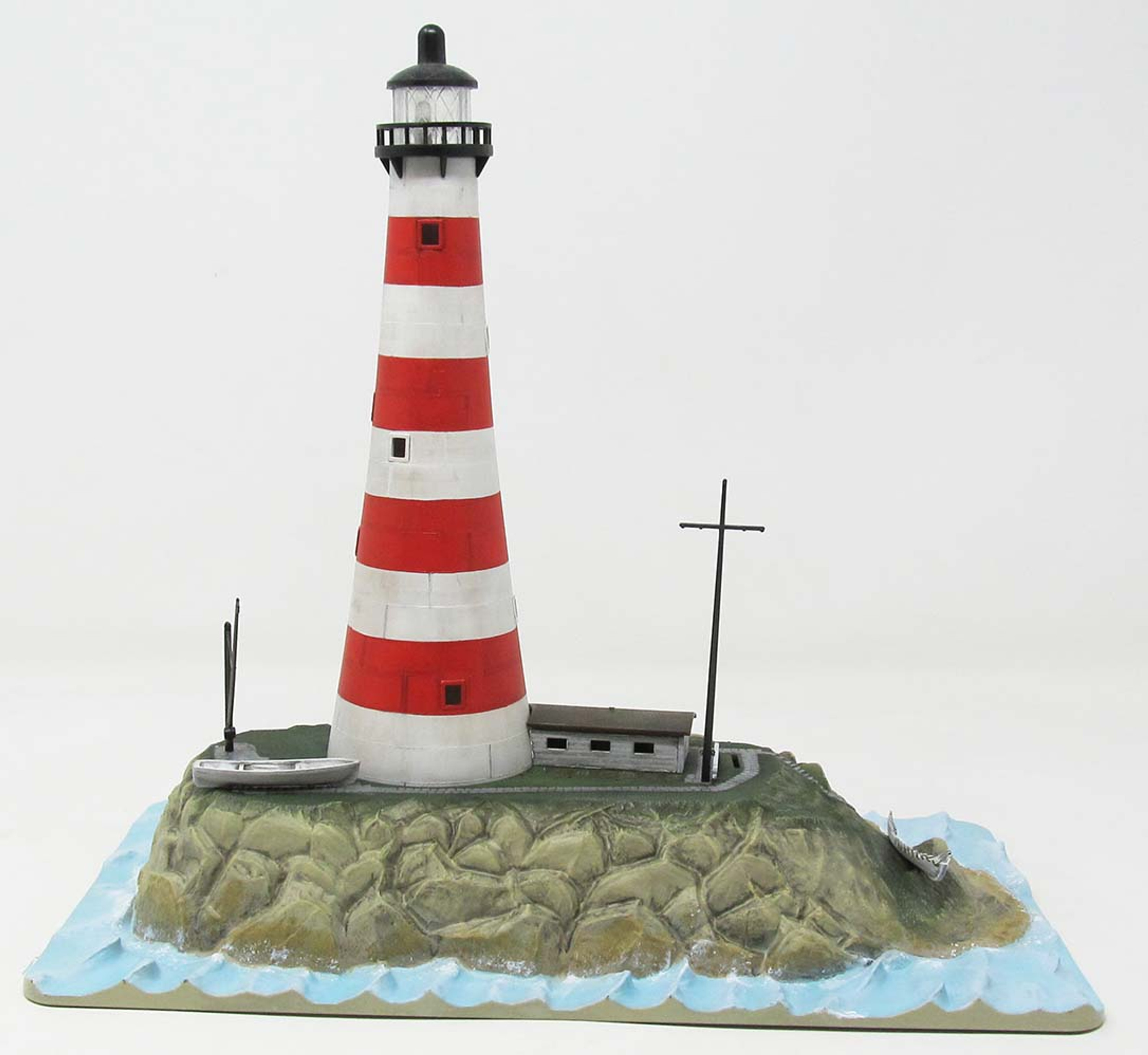 Lighthouse with Light and Diorama Base-2