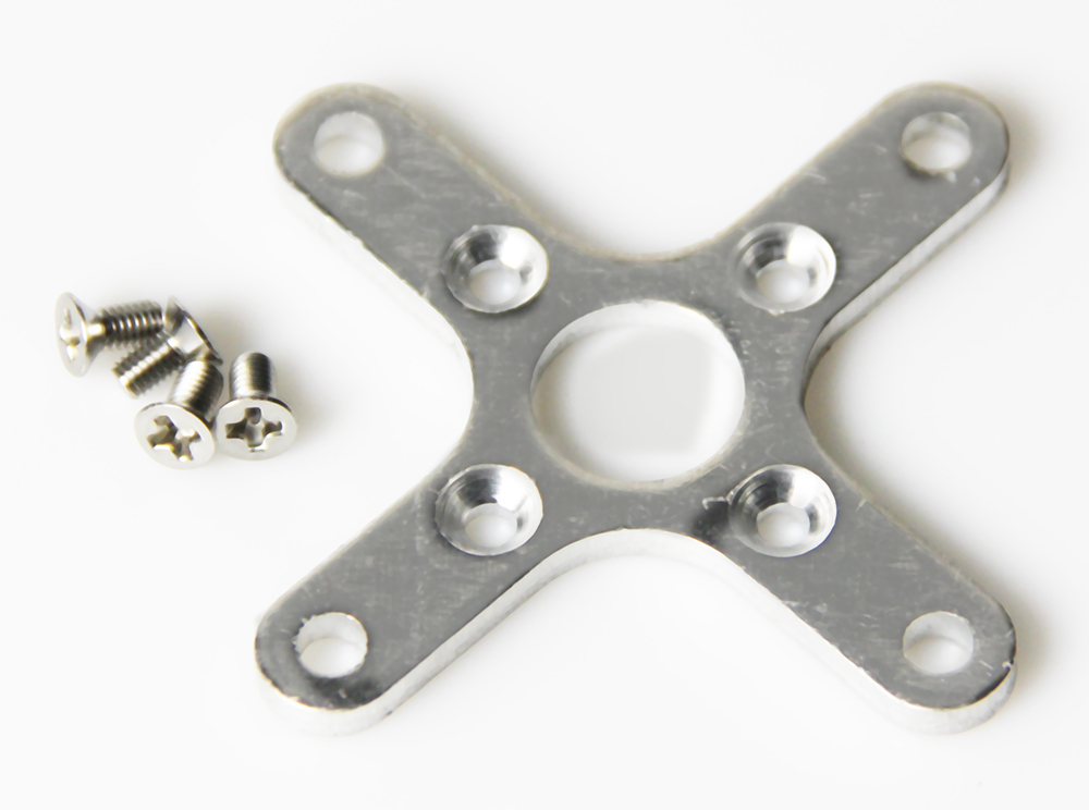 Aluminium motormount cruciform FunCub XL