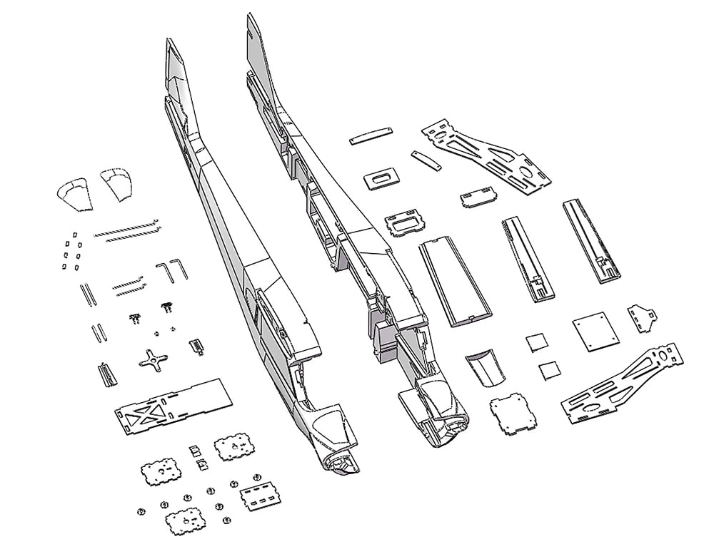 FunCub XL Fuselage Set