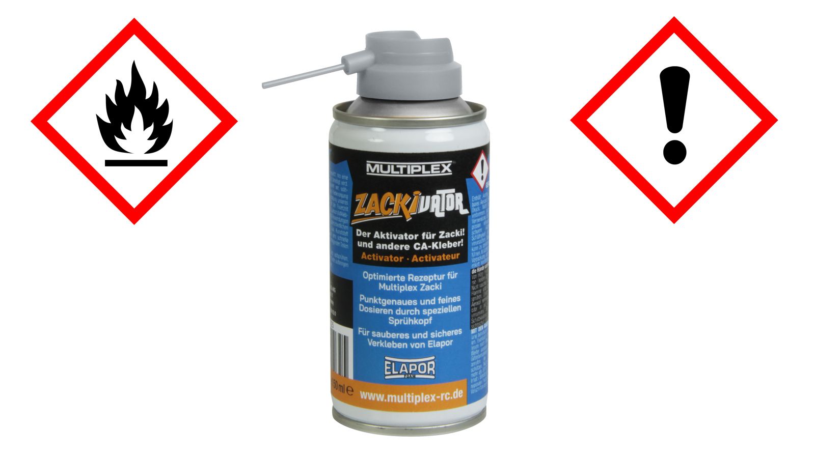 Zackivator Activator Spray for Zacki and CA Glue 150ml-2