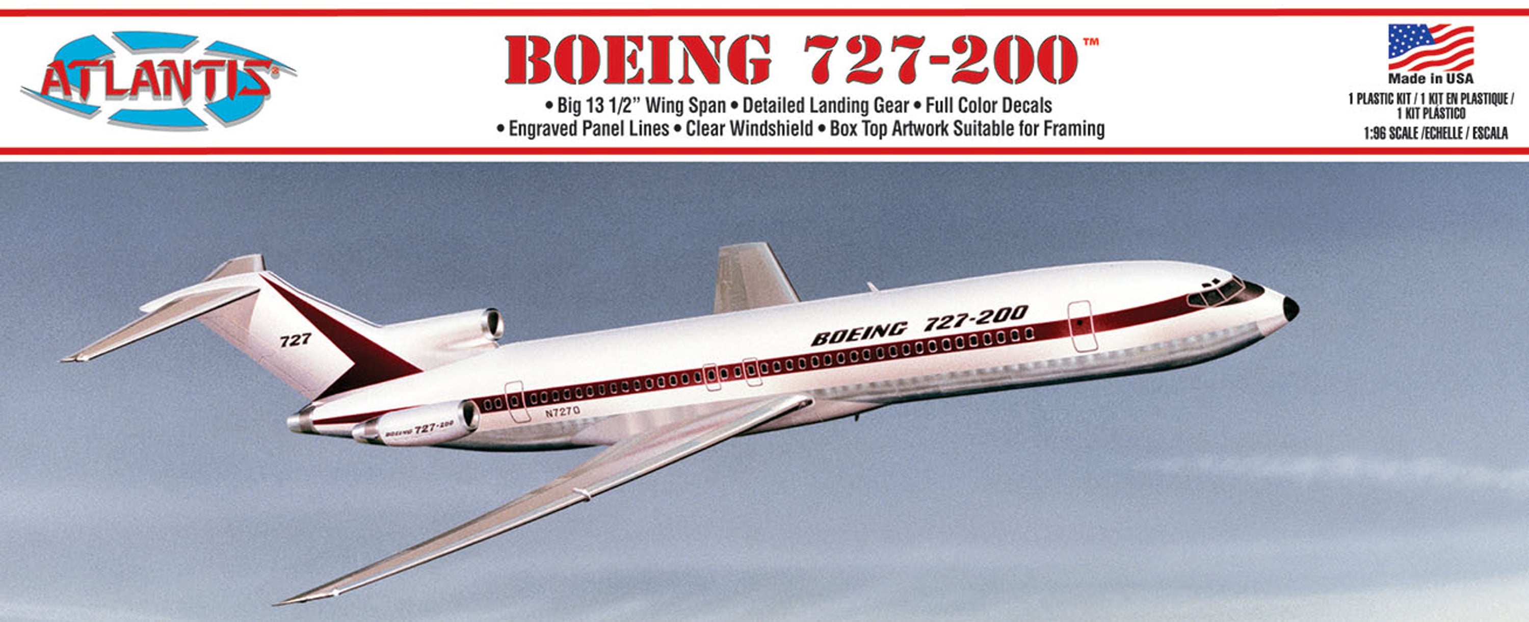 Boeing 727 Boeing Prototype Markings