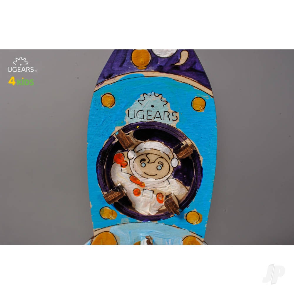 3D Colouring Model Rocket-4