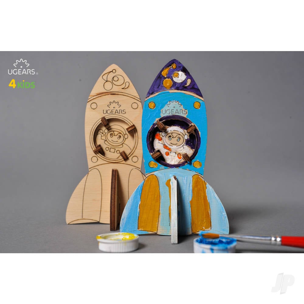 3D Colouring Model Rocket-5