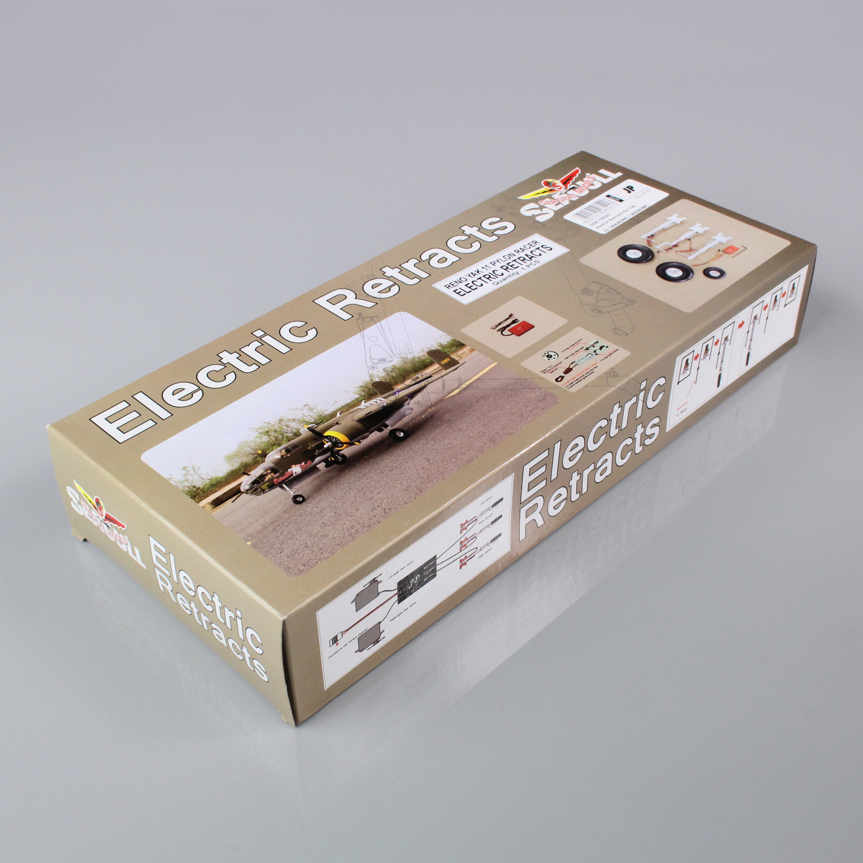 Electric Retracts for Yak 11 (SEA302NC / SEA302NP)-2