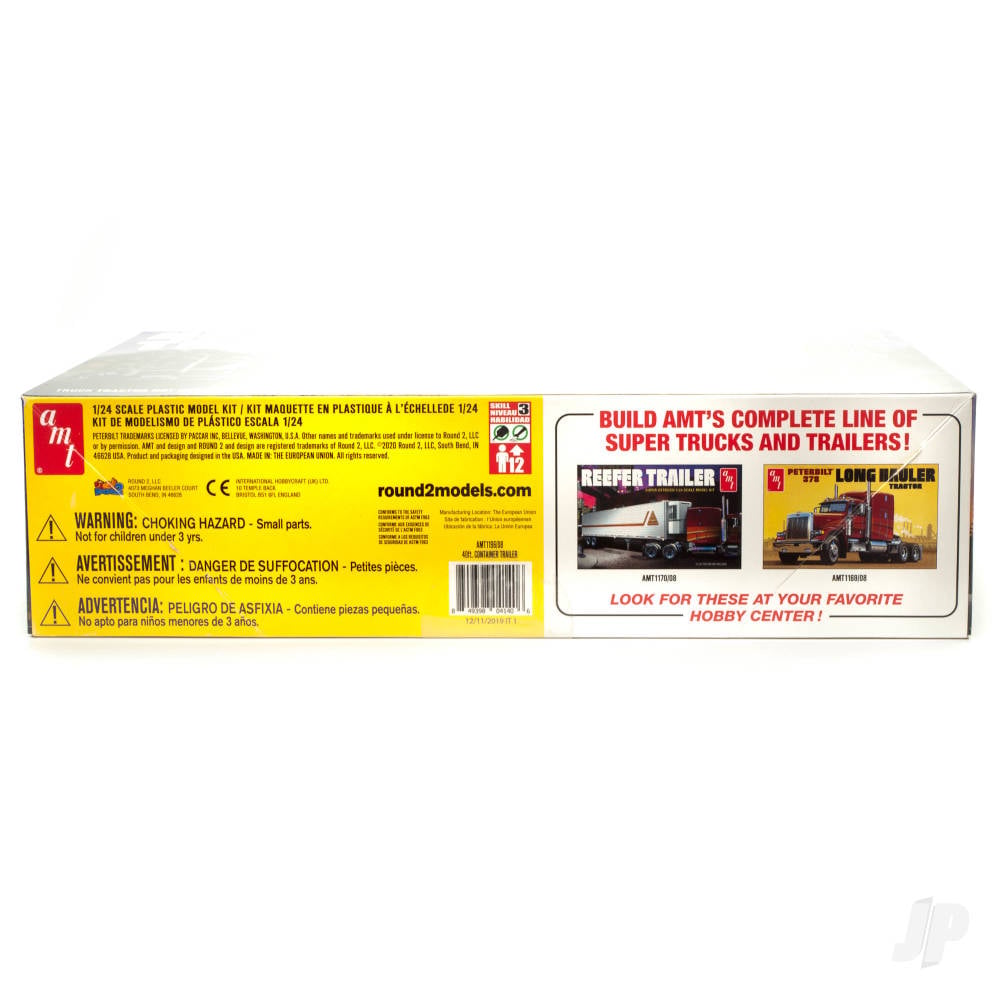 1:25 40ft Semi Container Trailer-3