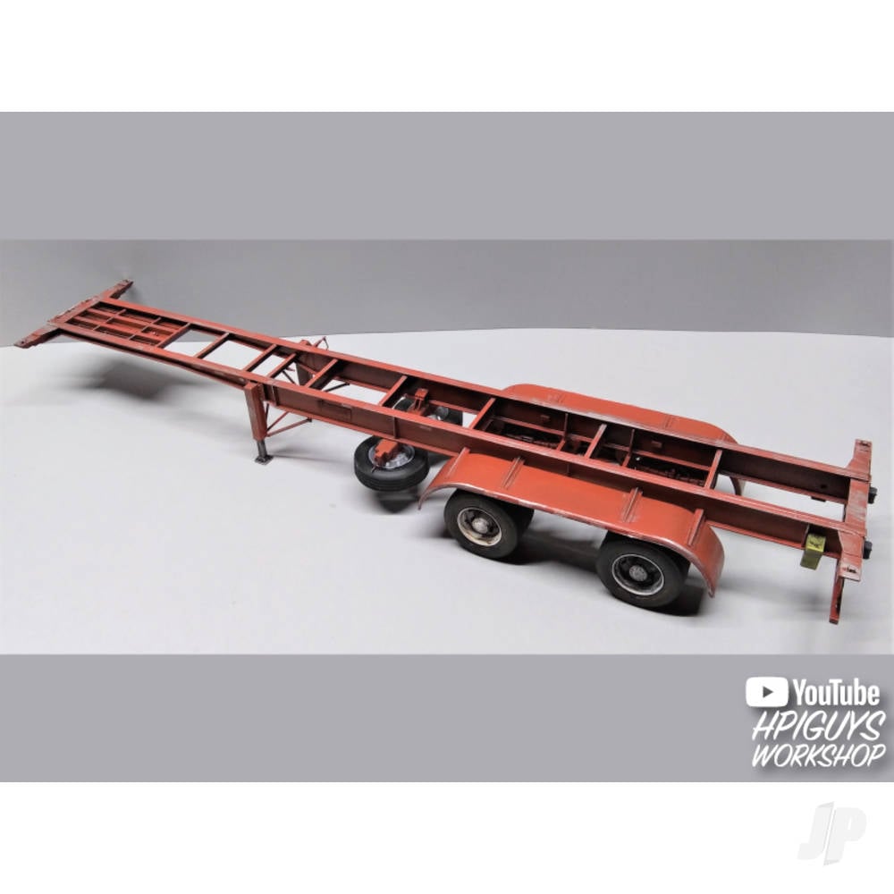 1:25 40ft Semi Container Trailer-7