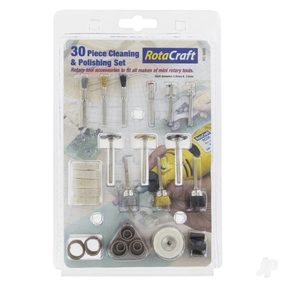 R/C9002 30pc Cleaning & Polishing Set