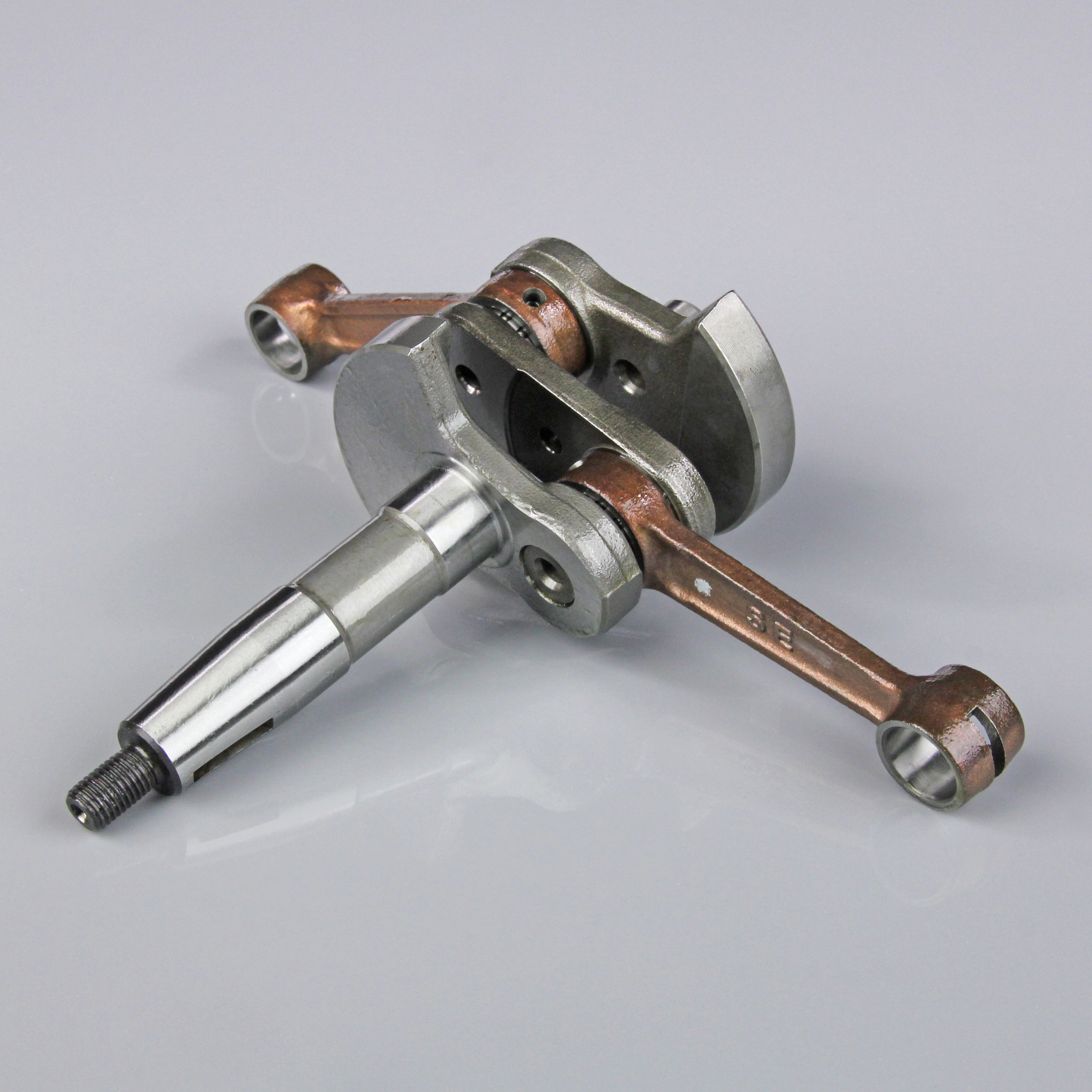 Crankshaft + Conrods 125cc Twin