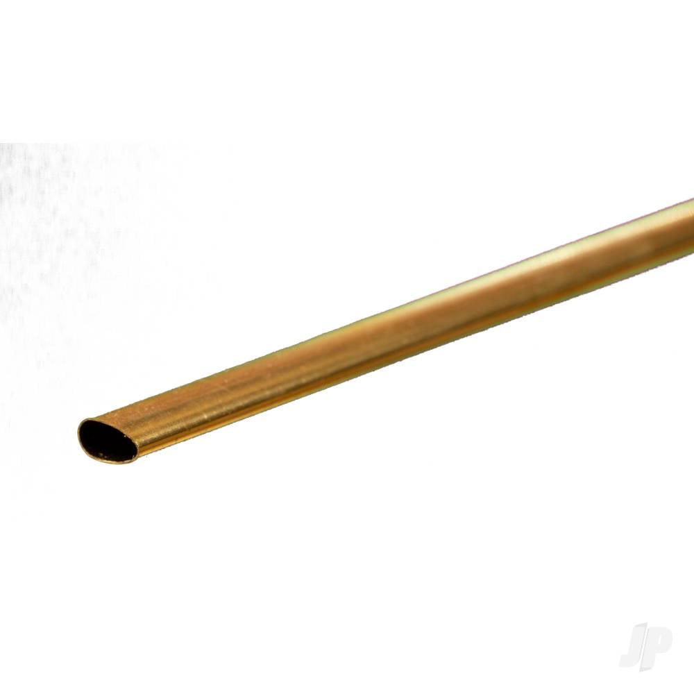 1/4 Small Brass Streamline .014in Wall (12in long)-2