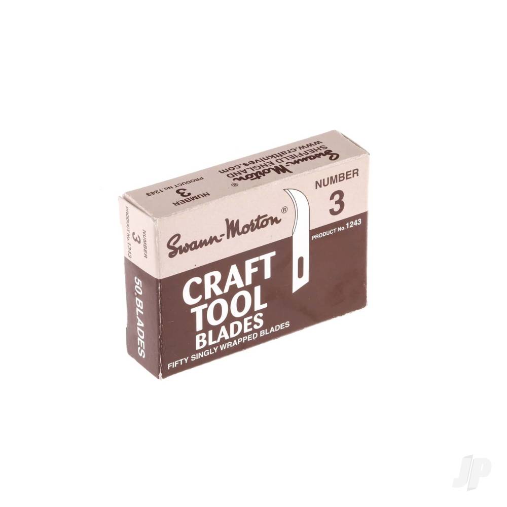 Craft Knife Blade 3 (Hooked) (50 blades)-4
