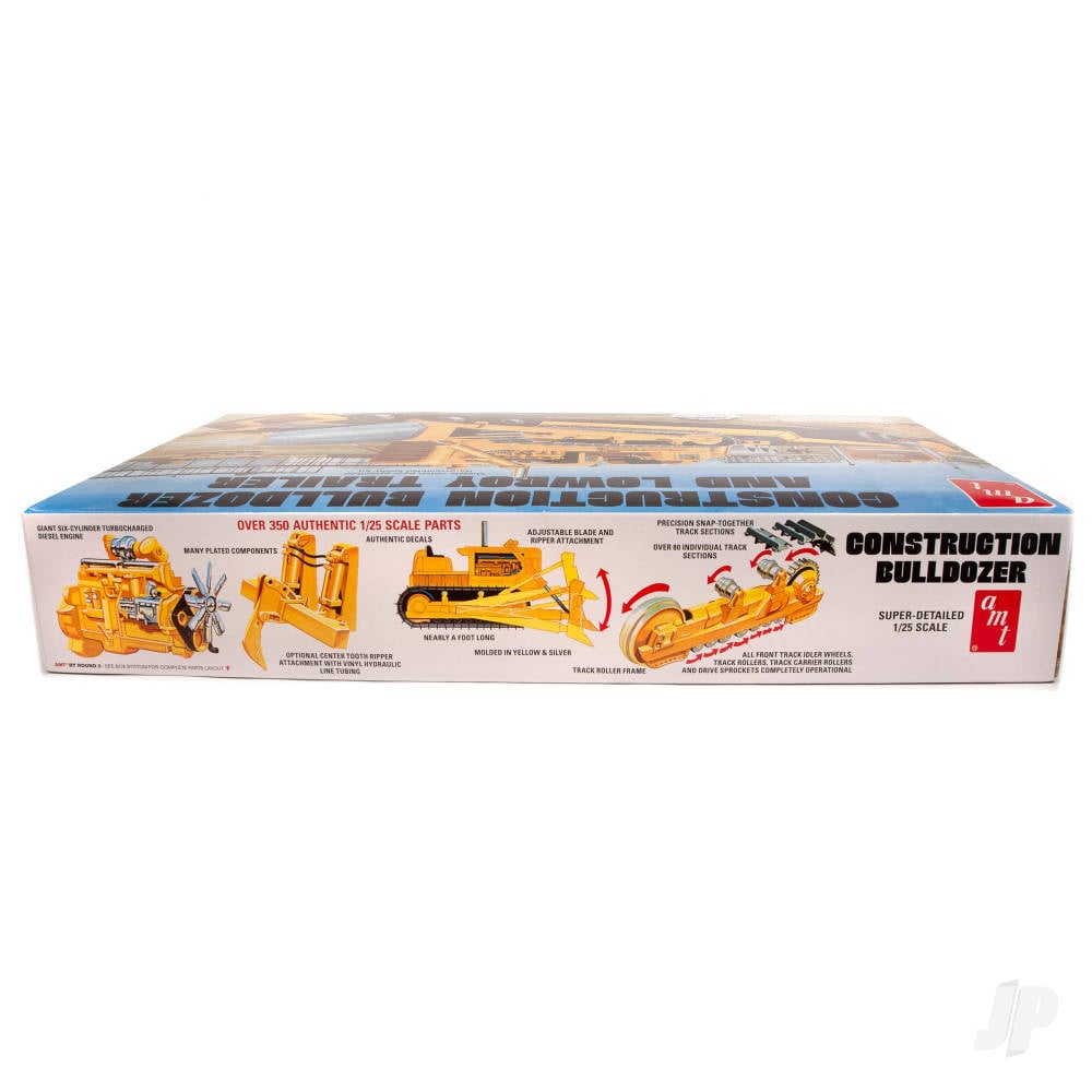 Lowboy Trailer & Bulldozer Combo-5
