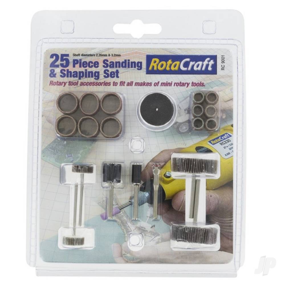 R/C9001 25pc Sanding & Shaping Set
