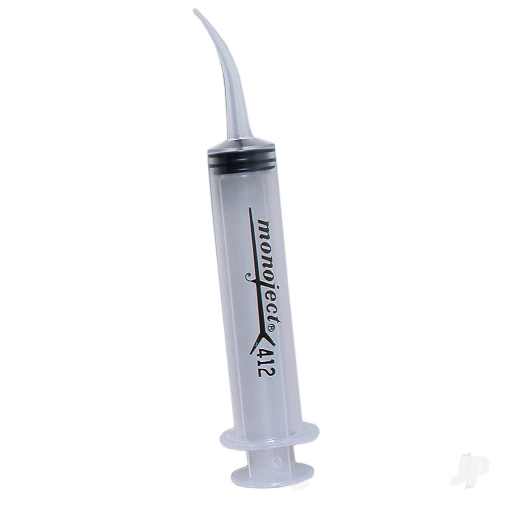 12ml Curved Syringe incl. Tip (Pol1012/C)-2
