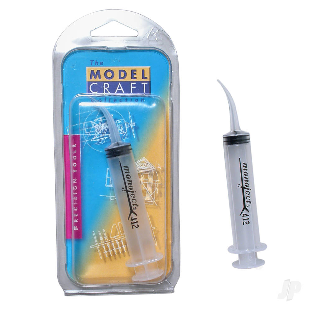 12ml Curved Syringe incl. Tip (Pol1012/C)-3