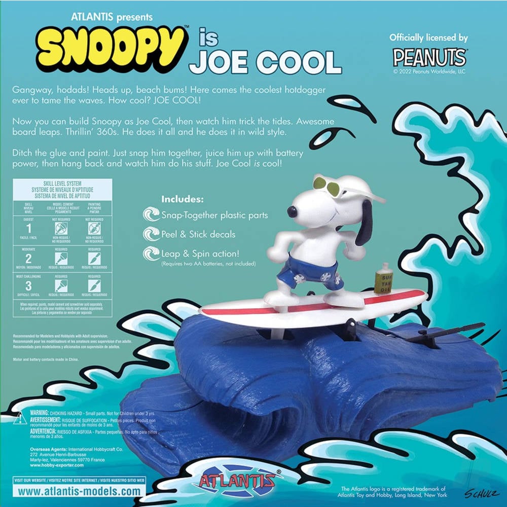Snoopy Joe Cool Surfing-2