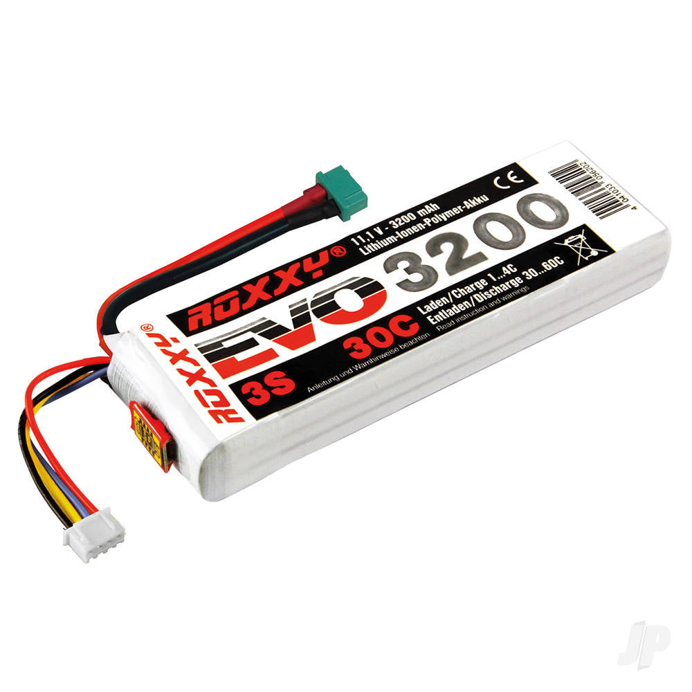 ROXXY EVO LiPo 3 - 3200M 30C with/with BID-Chip