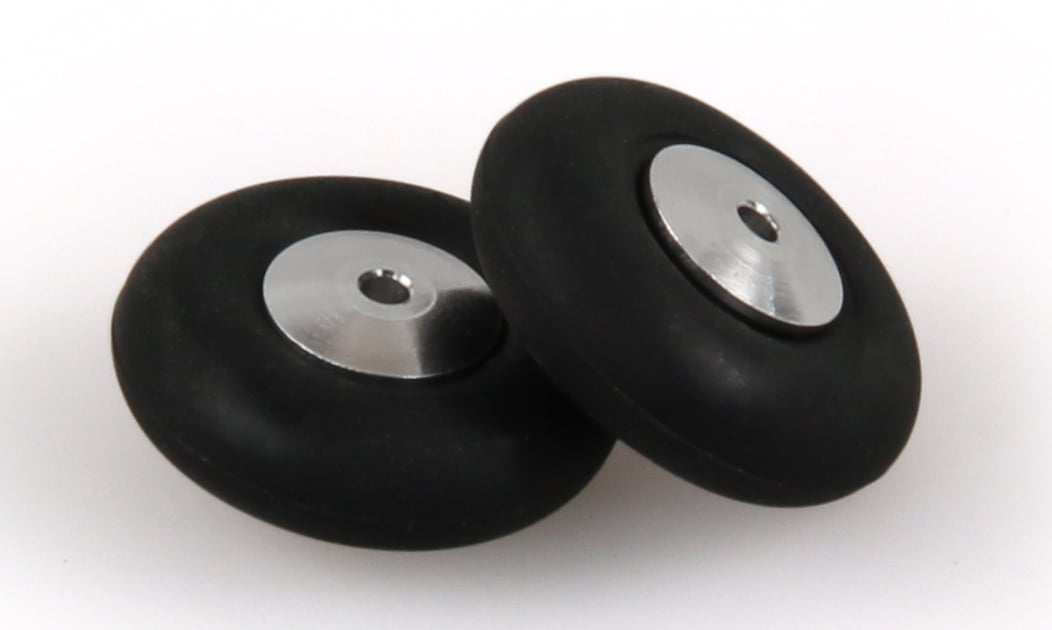 3/4in - (19mm) Metal Wheels (2 pcs)