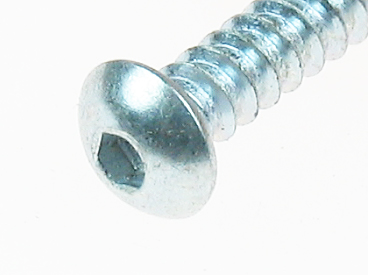 2 x 1/2 Button Head Sheet Metal Screws (8 pcs per package)-5