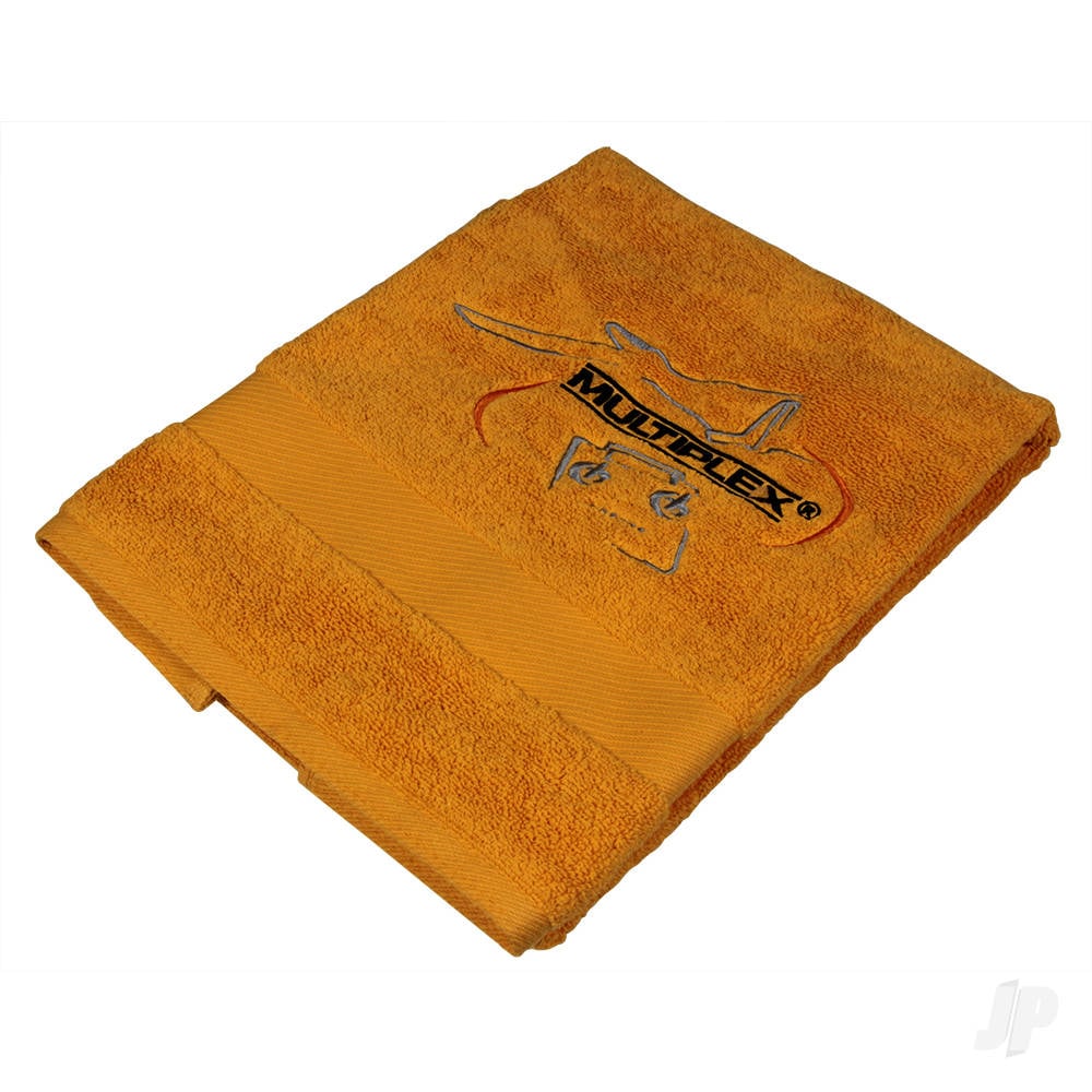 Towel Orange with MPX Logo 50x90 cm