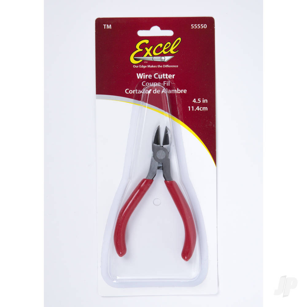 4.5in Spring Loaded Soft Grip Wire Cutter (Carded)-8