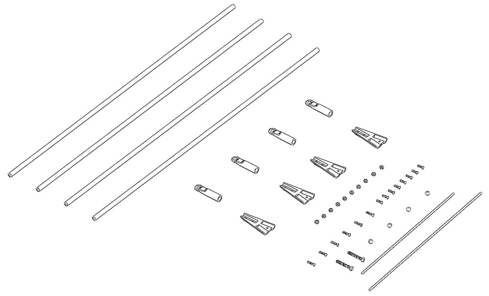 Wing Struts Funcub XL 224443